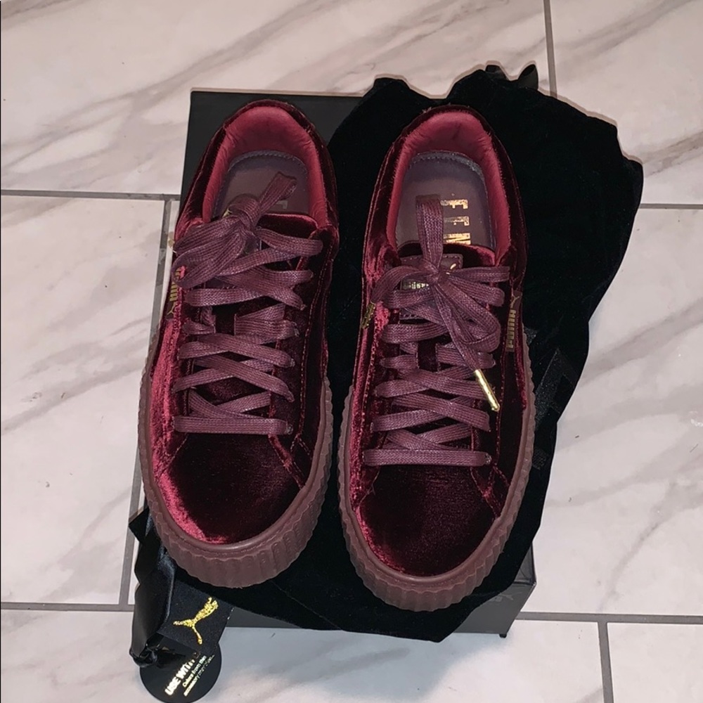 PUMA FENTY CREEPS - BURGUNDY (2016)